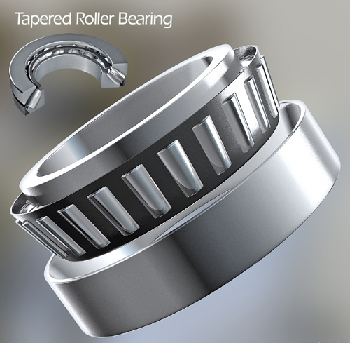 580704 Radial Taper Roller Bearings Single row